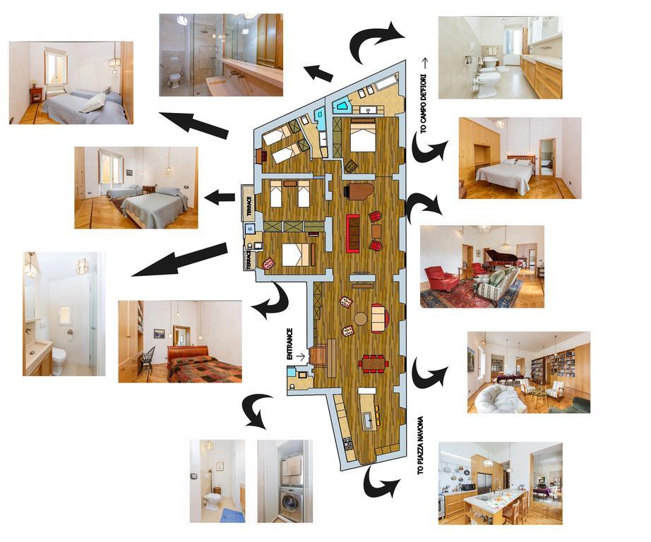 Habitat'S Navona 4Br Apartment Rom Exteriör bild